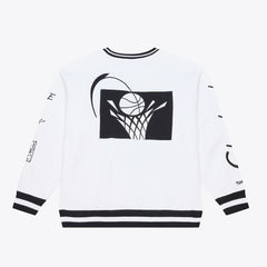 Cleveland Cavaliers Arctic Fleece Sweatshirt for sale White | Mitchell & Ness outlet