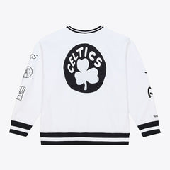 Boston Celtics Arctic Fleece Sweatshirt White | Mitchell & Ness online