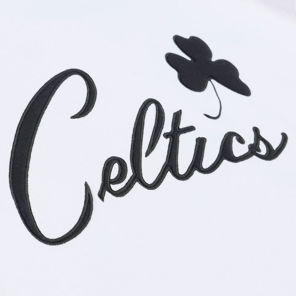Boston Celtics Arctic Fleece Sweatshirt White | Mitchell & Ness online