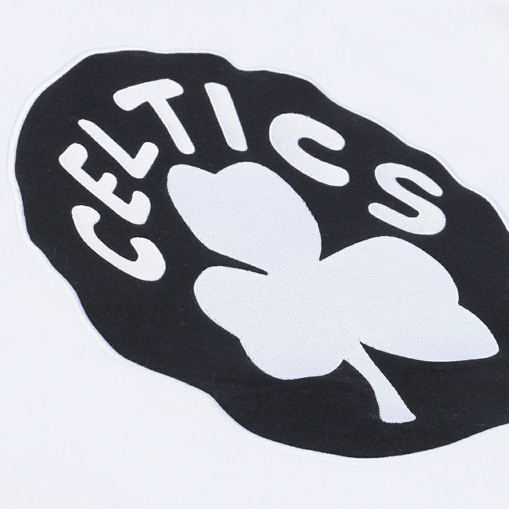 Boston Celtics Arctic Fleece Sweatshirt White | Mitchell & Ness online