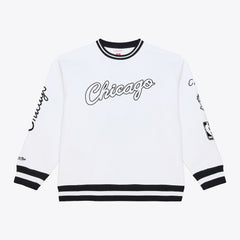 Chicago Bulls Hardwood Classics Arctic Fleece Sweatshirt White | Mitchell & Ness Near Me