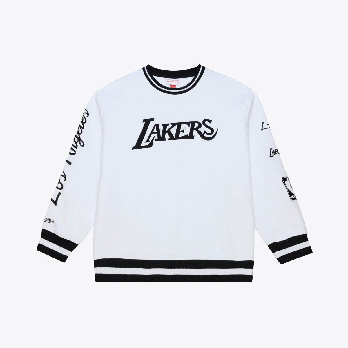 Los Angeles Lakers Arctic Fleece Sweatshirt White | Mitchell & Ness
