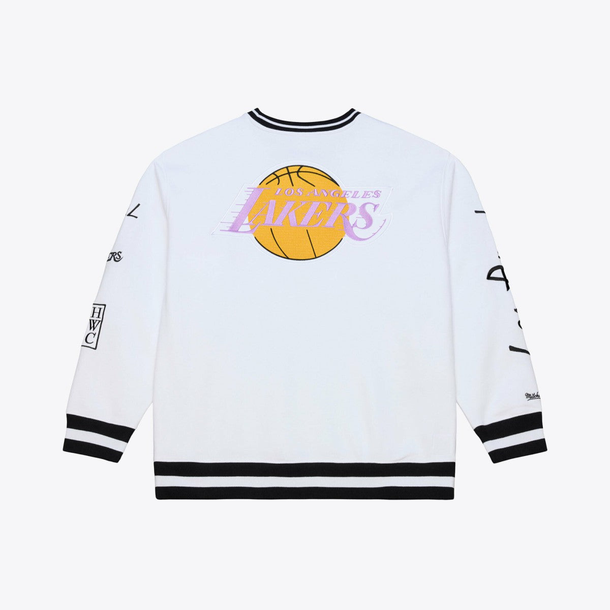 Los Angeles Lakers Arctic Fleece Sweatshirt White | Mitchell & Ness