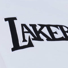 Los Angeles Lakers Arctic Fleece Sweatshirt White | Mitchell & Ness