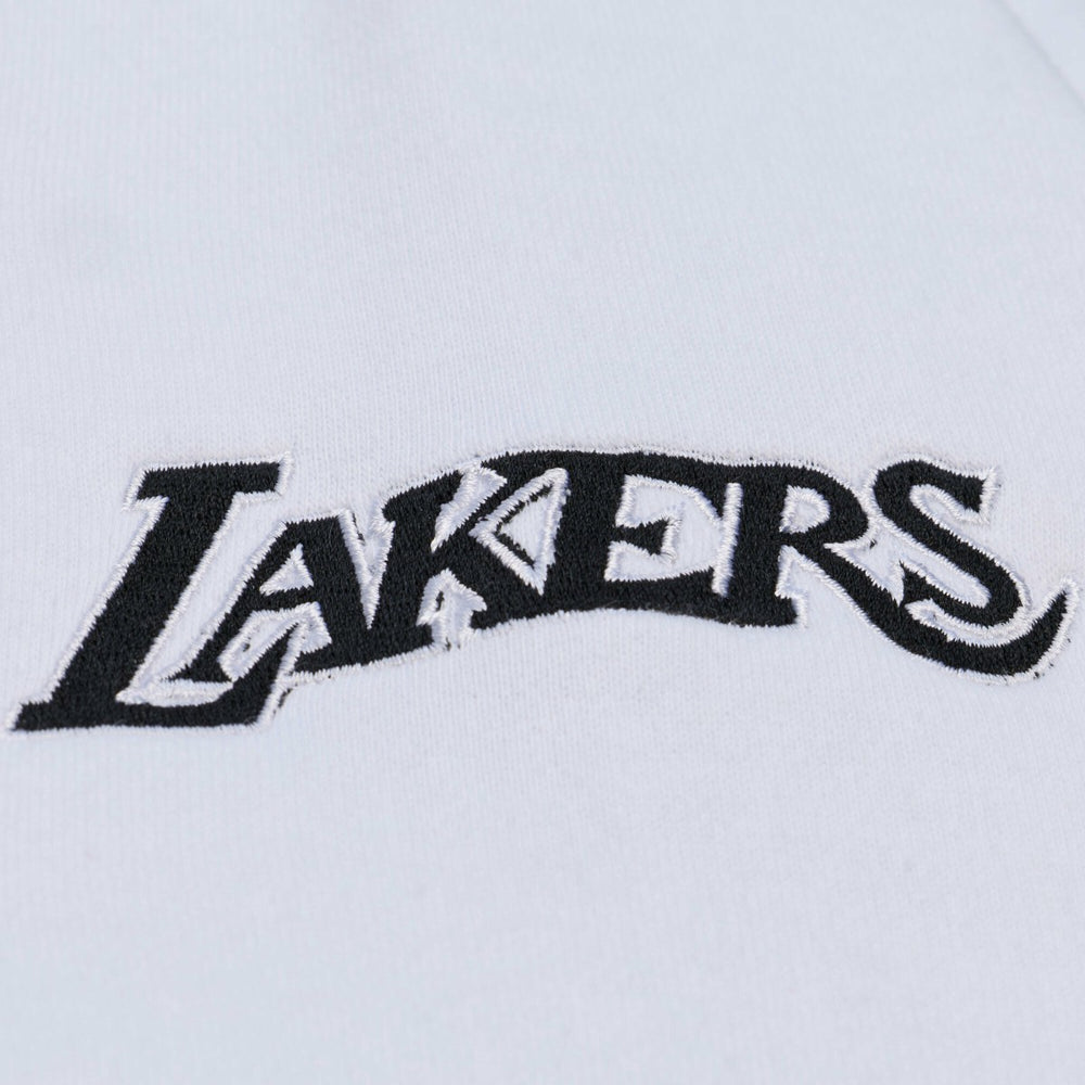 Los Angeles Lakers Arctic Fleece Sweatshirt White | Mitchell & Ness