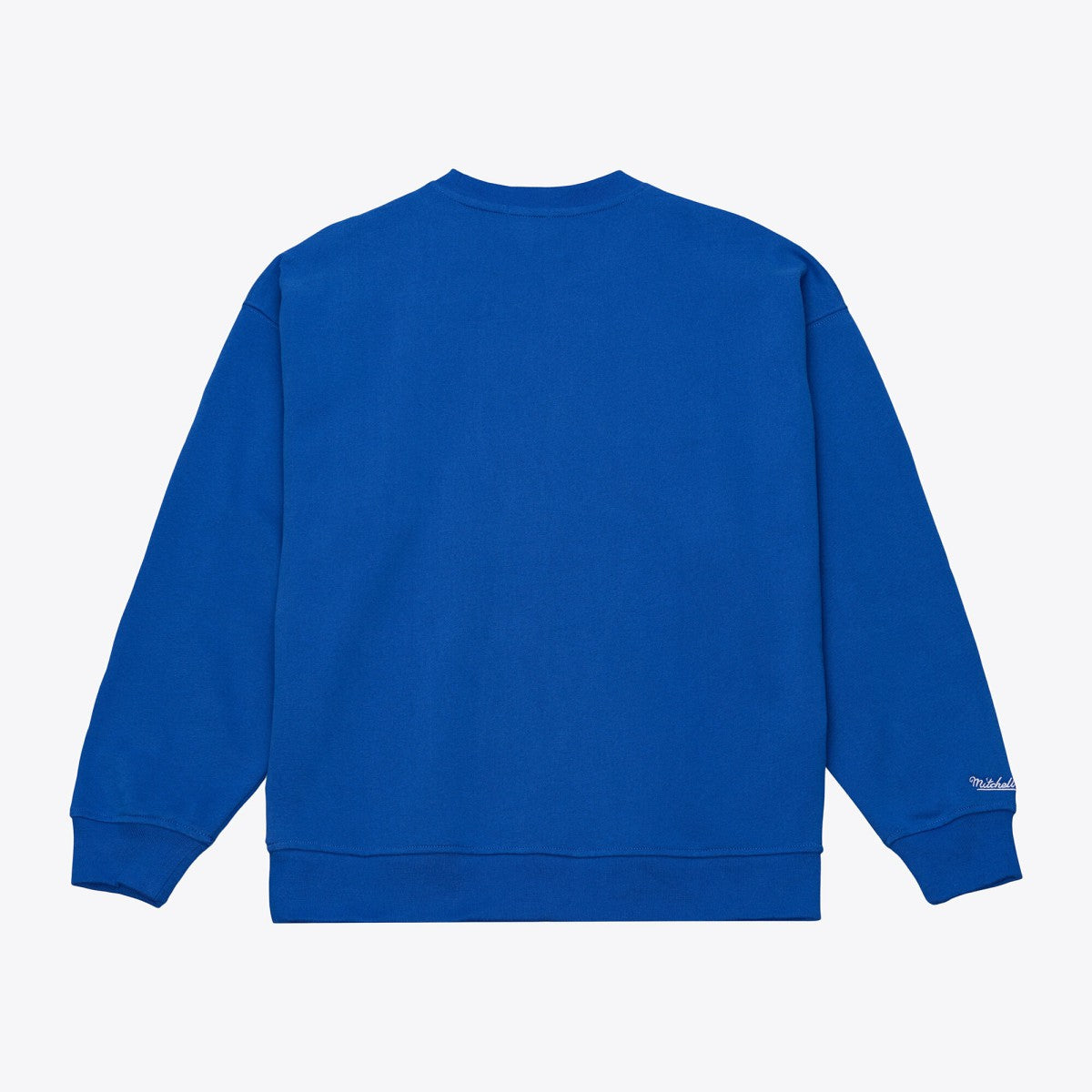 New York Knicks Women's Hardwood Classics Script Lightweight Sweatshirt Royal | Mitchell & Ness for sale