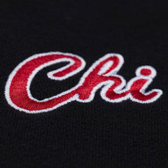 Chicago Bulls Women's Hardwood Classics Script Lightweight Sweatshirt Black | Mitchell & Ness discount