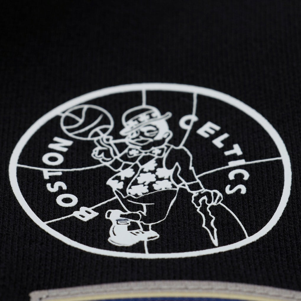 Boston Celtics Women's Hardwood Classics Script Lightweight Sweatshirt Black | Mitchell & Ness online
