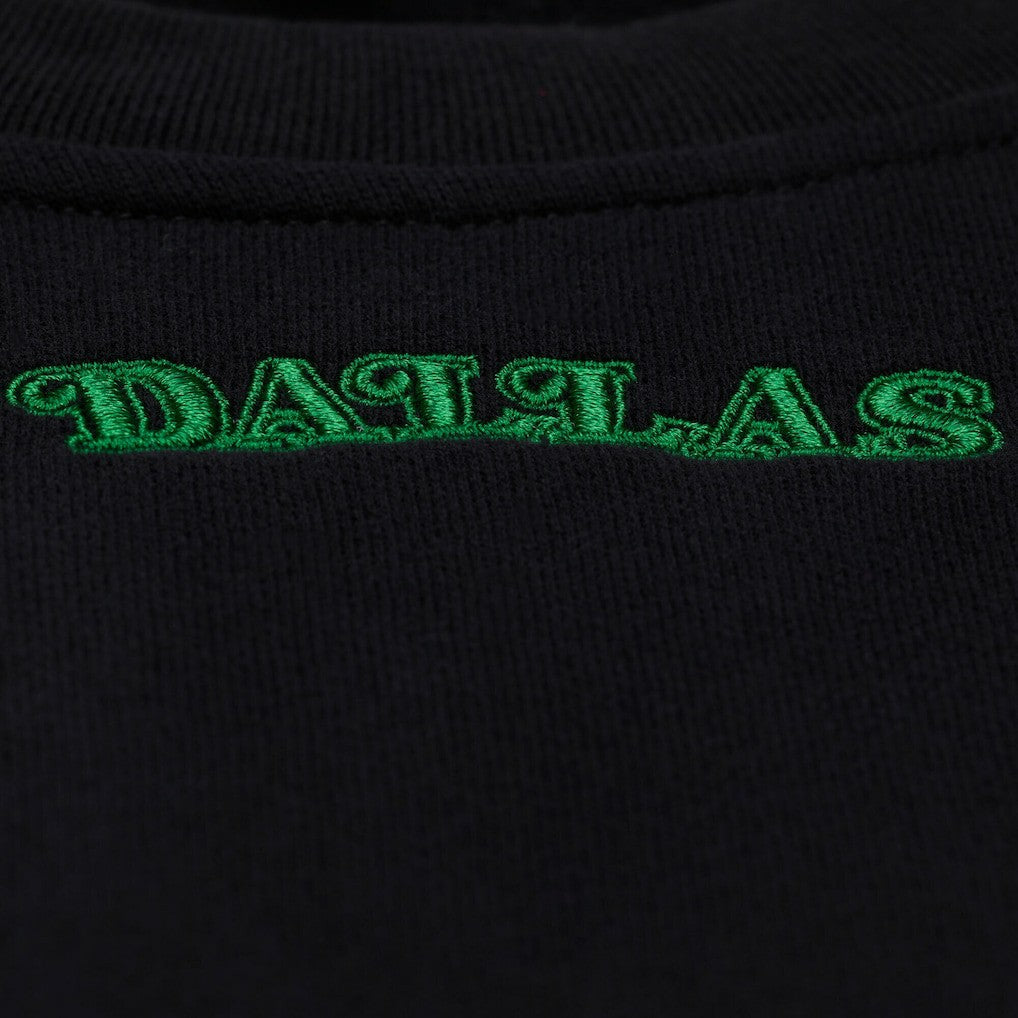 Dallas Mavericks Women's Hardwood Classics Script Lightweight Sweatshirt for sale Black | Mitchell & Ness US