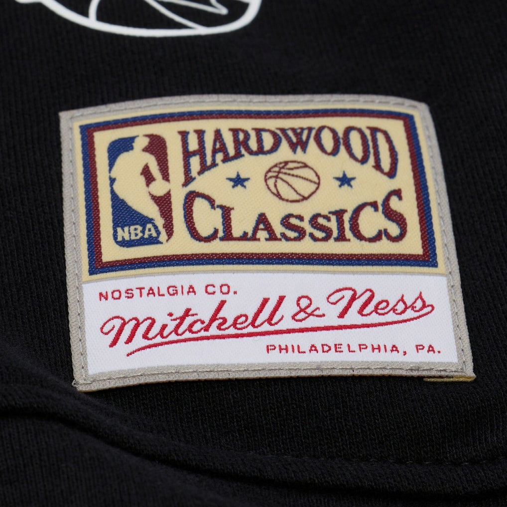 Dallas Mavericks Women's Hardwood Classics Script Lightweight Sweatshirt for sale Black | Mitchell & Ness US