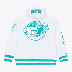 Memphis Grizzlies Artic Fleece Hoodie White | Mitchell & Ness US
