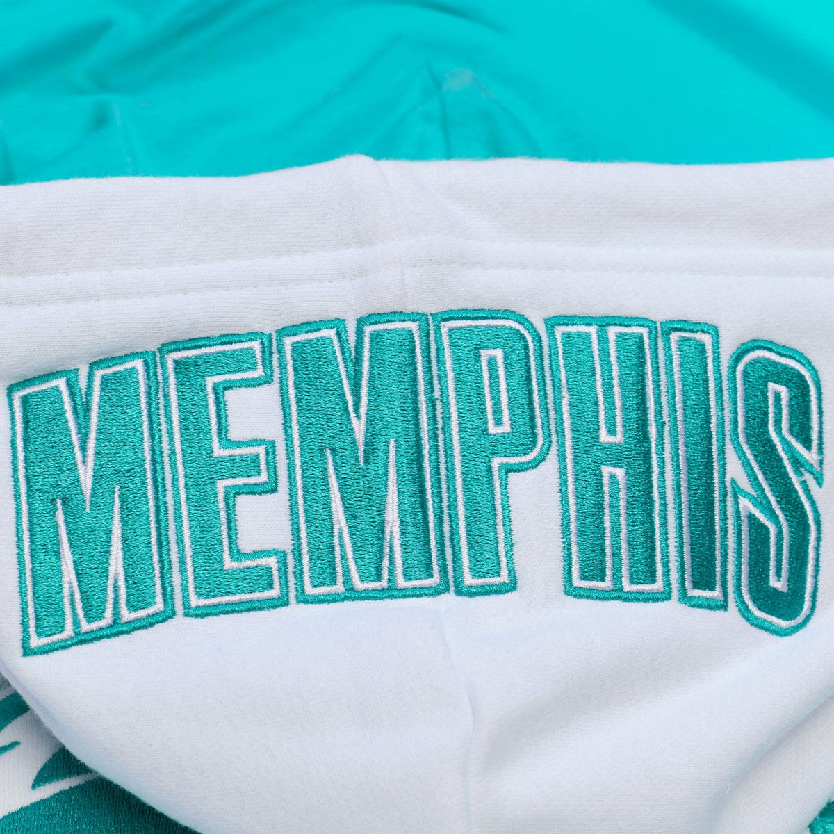 Memphis Grizzlies Artic Fleece Hoodie White | Mitchell & Ness US