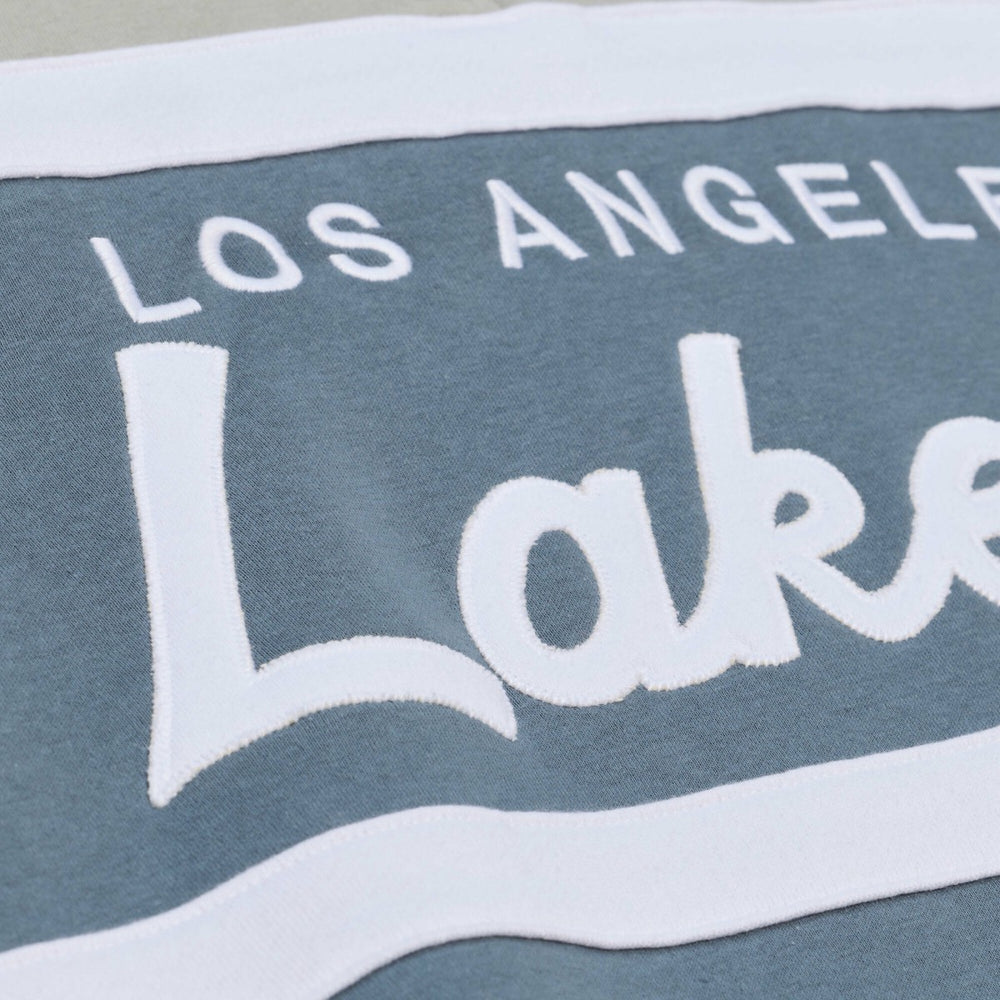 Los Angeles Lakers Thunderstorm Head Coach Quarter-Zip Jacket Blue | Mitchell & Ness Lifestyle