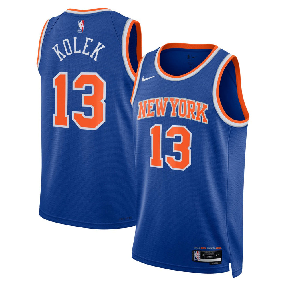 Tyler Kolek New York Knicks Unisex Swingman Jersey Icon Edition Blue | Nike