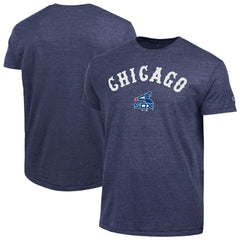 Chicago White Sox Champion Cooperstown Wordmark Lockup Tri-Blend T-Shirt - Navy - MLB Discount