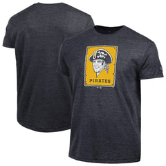 Pittsburgh Pirates Champion Cooperstown Logo Tri-Blend T-Shirt - Black - MLB on Sale