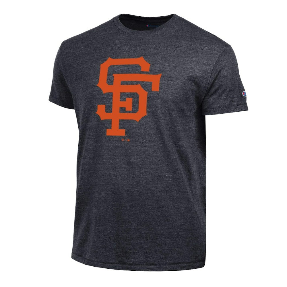 San Francisco Giants Champion Cooperstown Logo Tri-Blend T-Shirt - Black - MLB Sale