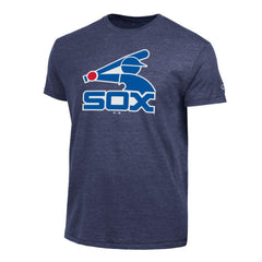 Chicago White Sox Champion Cooperstown Logo Tri-Blend T-Shirt - Navy - MLB Discount