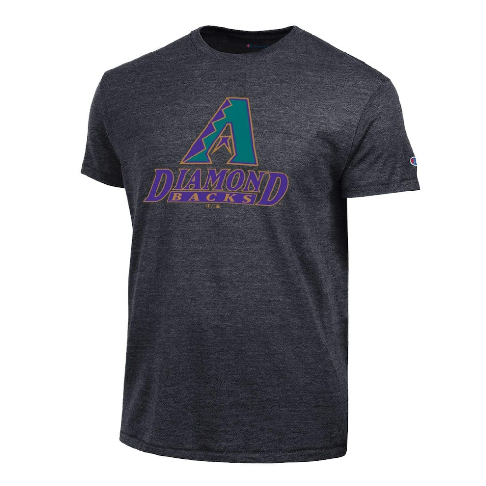 Arizona Diamondbacks Champion Cooperstown Logo Tri-Blend T-Shirt - Black - MLB Online