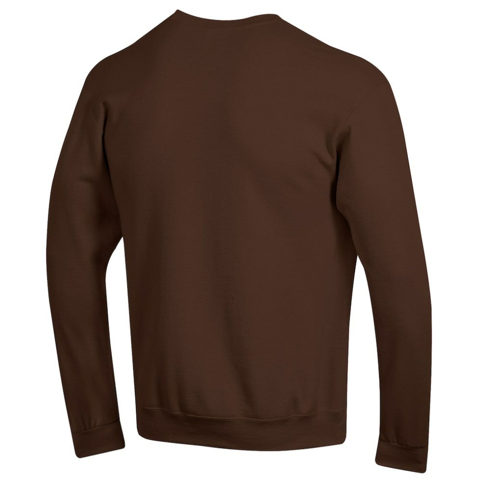 San Diego Padres Champion Powerblend Wordmark Sweatshirt - Brown - MLB Discount