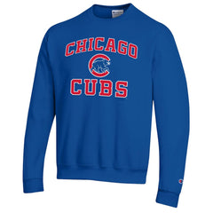 Chicago Cubs Champion Heart & Soul Powerblend Sweatshirt - Royal - MLB on Sale