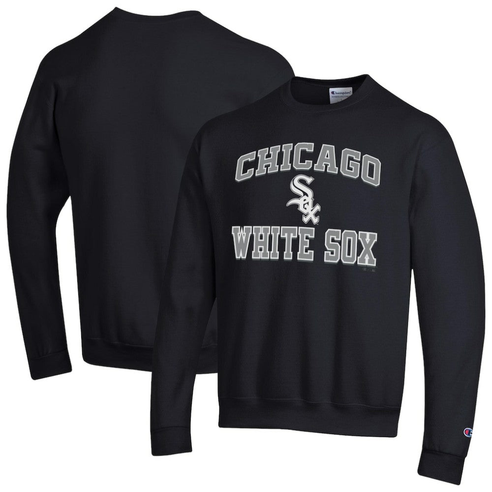 Chicago White Sox Champion Heart & Soul Powerblend Sweatshirt - Black - MLB Sale