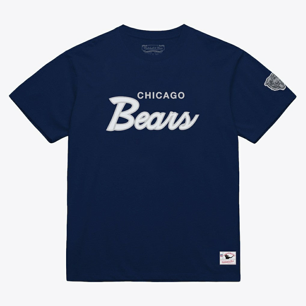 Mitchell & Ness Chicago Bears Head Coach Classic T-Shirt Navy