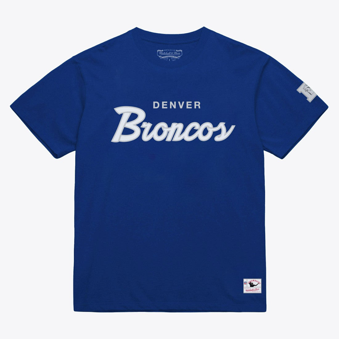 Mitchell & Ness Denver Broncos Head Coach Classic T-Shirt Royal