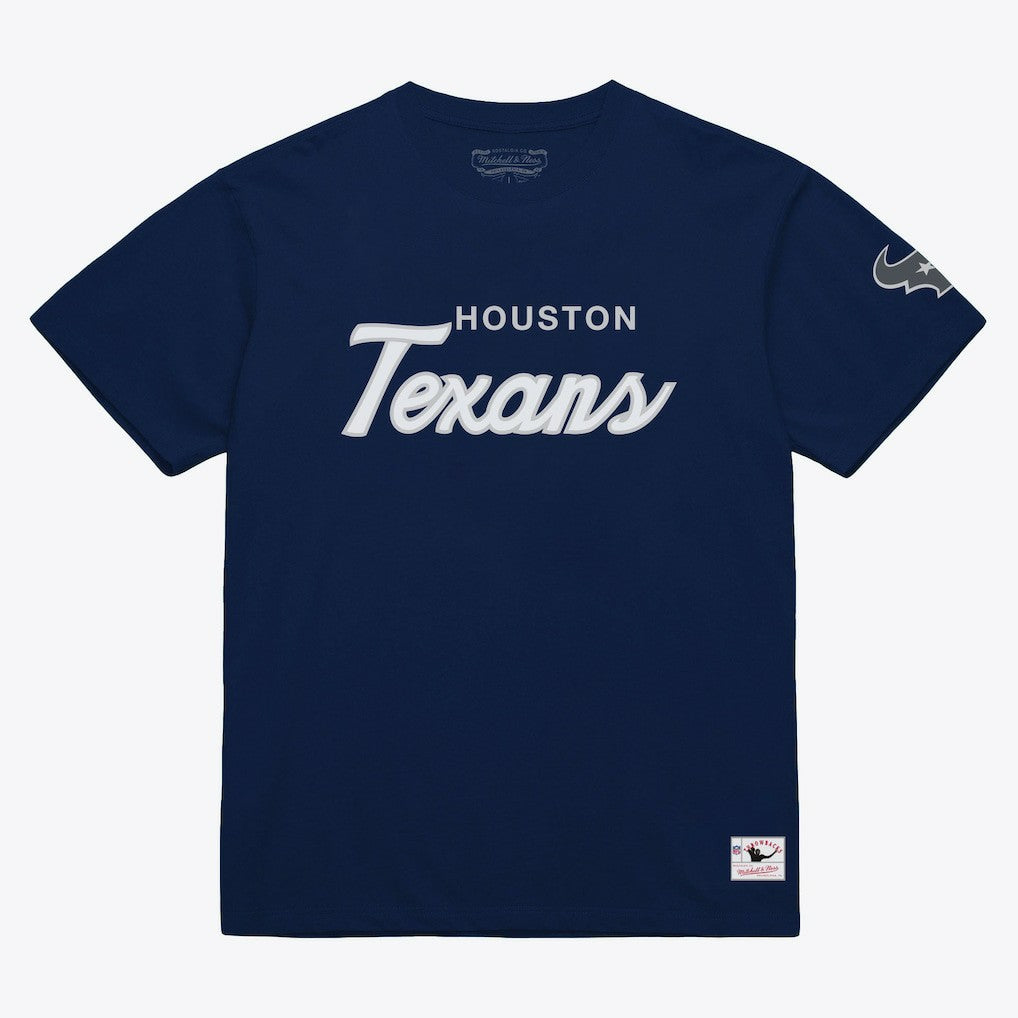 Mitchell & Ness Houston Texans Head Coach Classic T-Shirt Navy