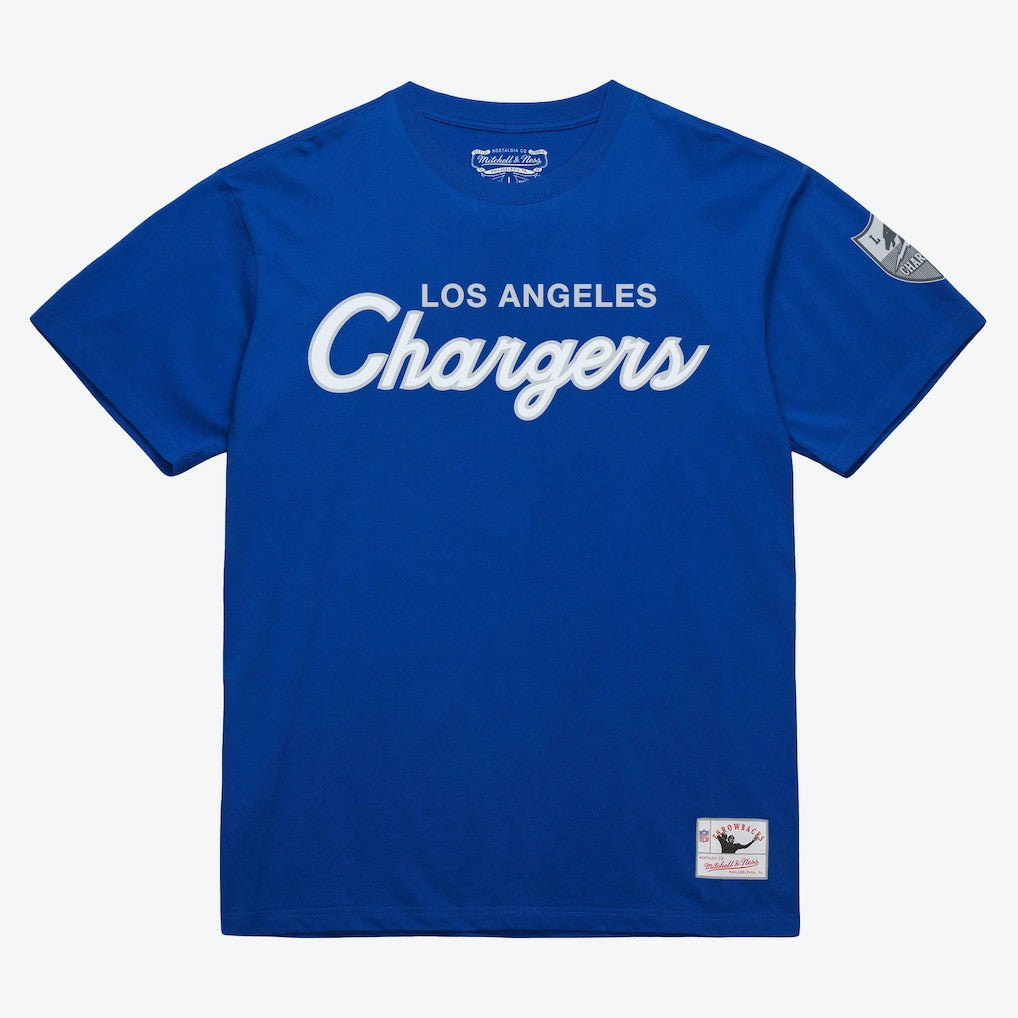 Mitchell & Ness Los Angeles Chargers Head Coach Classic T-Shirt Royal