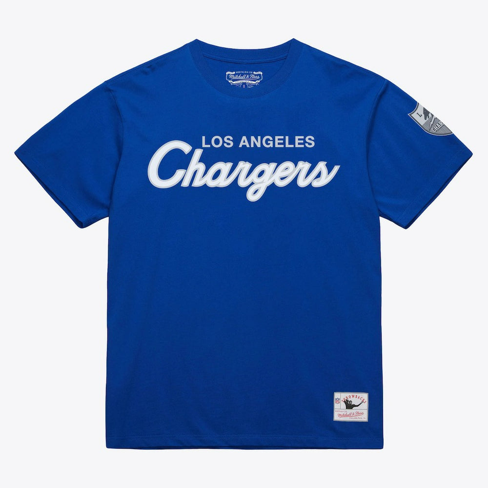 Mitchell & Ness Los Angeles Chargers Head Coach Classic T-Shirt Royal