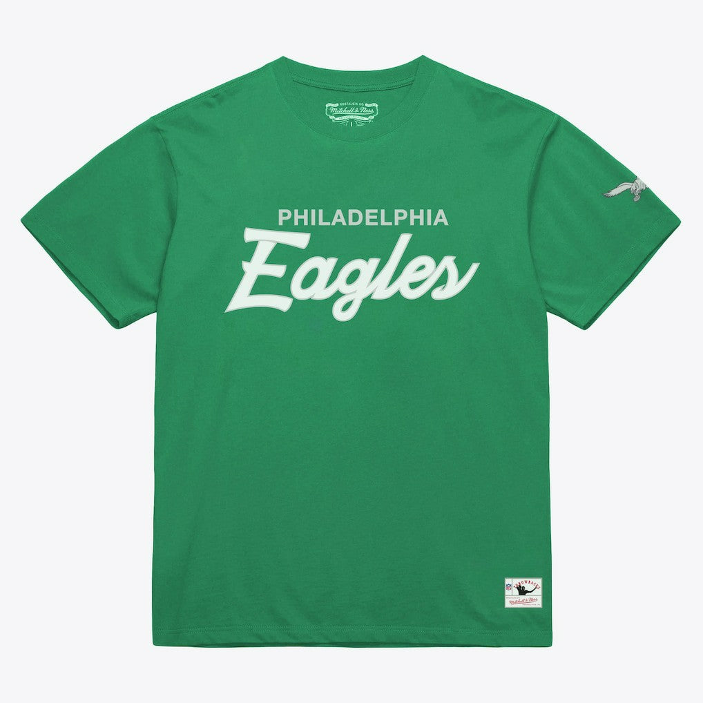 Mitchell & Ness Philadelphia Eagles Head Coach Classic T-Shirt Kelly Green