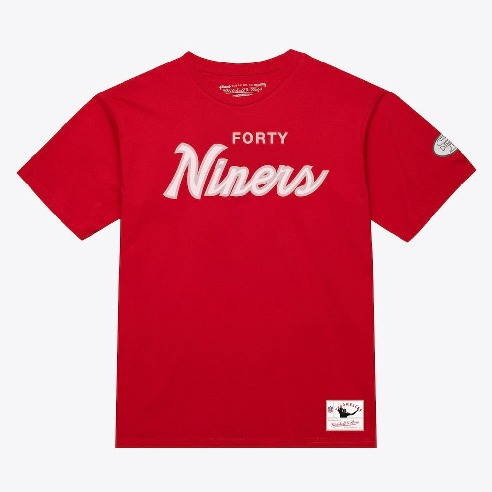 Mitchell & Ness San Francisco 49ers Head Coach Classic T-Shirt Scarlet