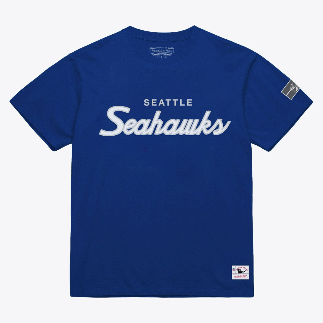 Mitchell & Ness Seattle Seahawks Head Coach Classic T-Shirt Royal