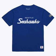 Mitchell & Ness Seattle Seahawks Head Coach Classic T-Shirt Royal