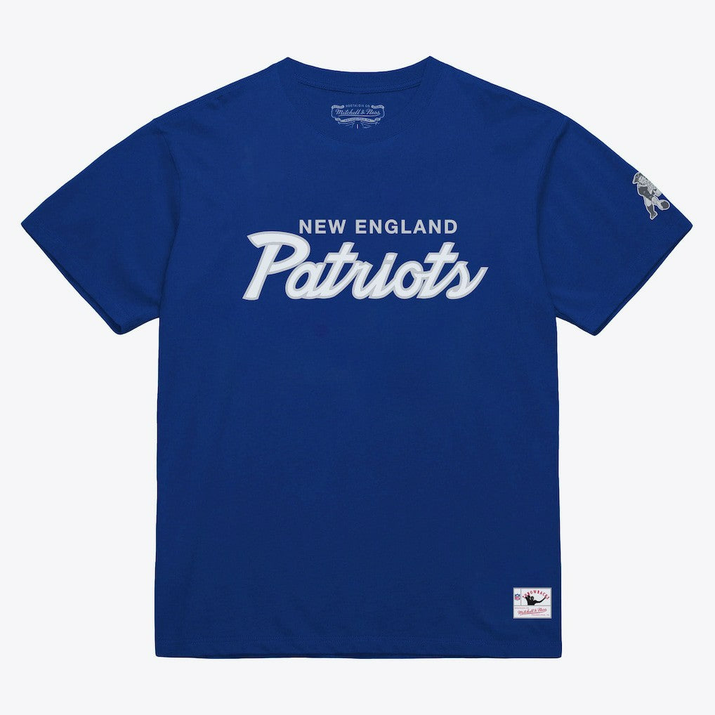 Mitchell & Ness New England Patriots Head Coach Classic T-Shirt Royal