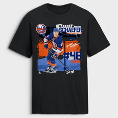 Matthew Schaefer New York Islanders Fresh Ice T-Shirt - Black - NHL 203755379