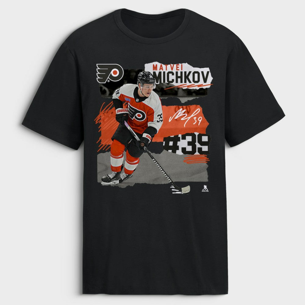 Matvei Michkov Philadelphia Flyers Fresh Ice T-Shirt - Black - NHL 203755380