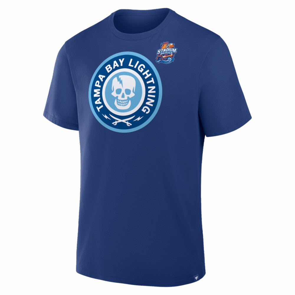 Tampa Bay Lightning 2026 NHL Stadium Series Secondary Logo T-Shirt - Blue - NHL 203756071