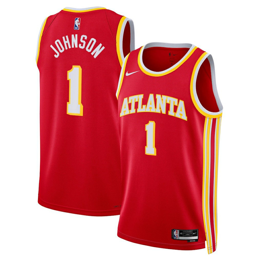 Jalen Johnson Atlanta Hawks Unisex Swingman Jersey Icon Edition Red | Nike discount