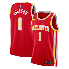 Jalen Johnson Atlanta Hawks Unisex Swingman Jersey Icon Edition Red | Nike discount