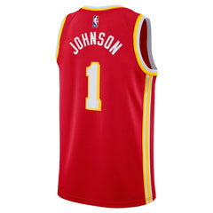 Jalen Johnson Atlanta Hawks Unisex Swingman Jersey Icon Edition Red | Nike discount