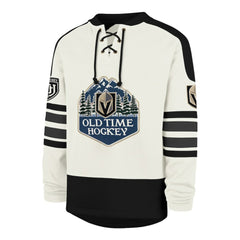 Vegas Golden Knights '47 Pond Hockey Trio Eternal Lacer Sweatshirt - Cream - NHL 203760198