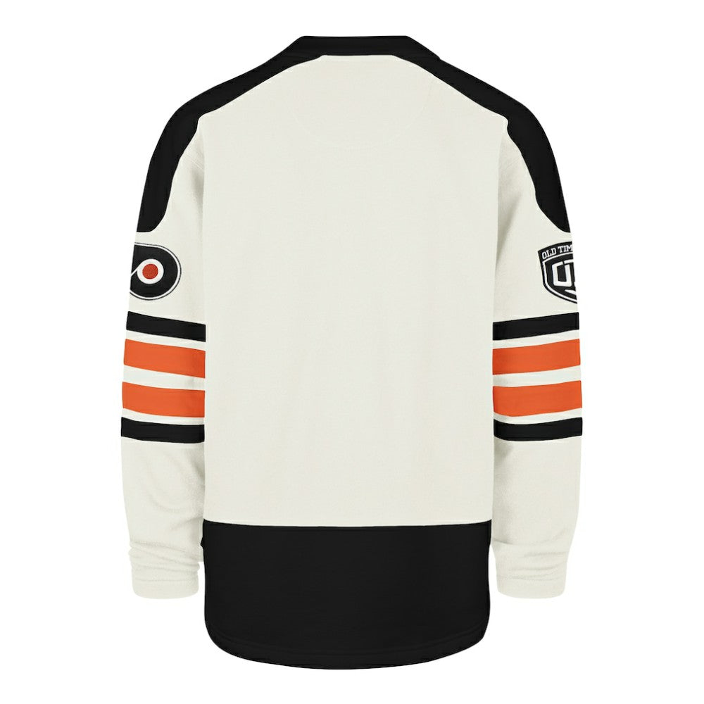 Philadelphia Flyers '47 Pond Hockey Trio Eternal Lacer Sweatshirt - Cream - NHL 203760199