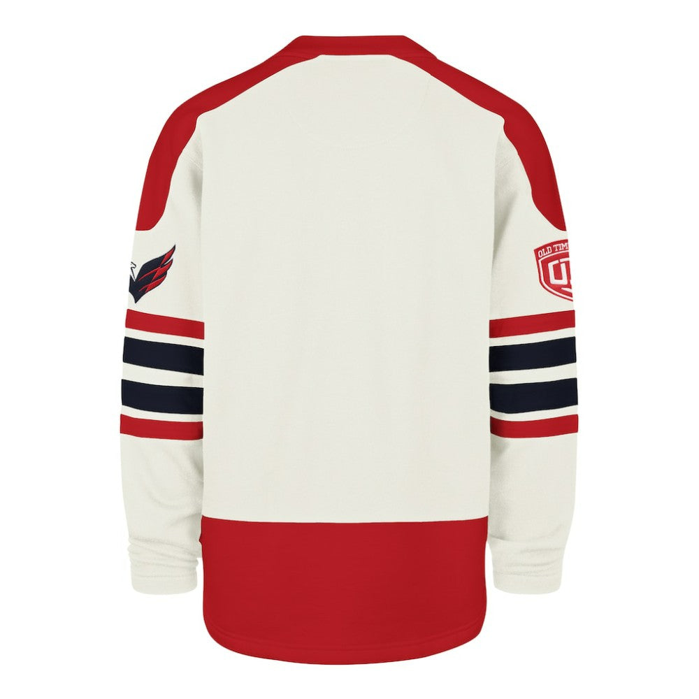 Washington Capitals '47 Pond Hockey Trio Eternal Lacer Sweatshirt - Cream - NHL 203760205