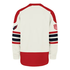 Washington Capitals '47 Pond Hockey Trio Eternal Lacer Sweatshirt - Cream - NHL 203760205