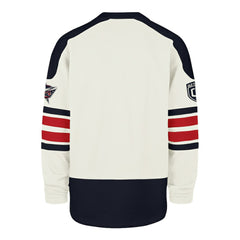 Columbus Blue Jackets '47 Pond Hockey Trio Eternal Lacer Sweatshirt - Cream - NHL 203760206