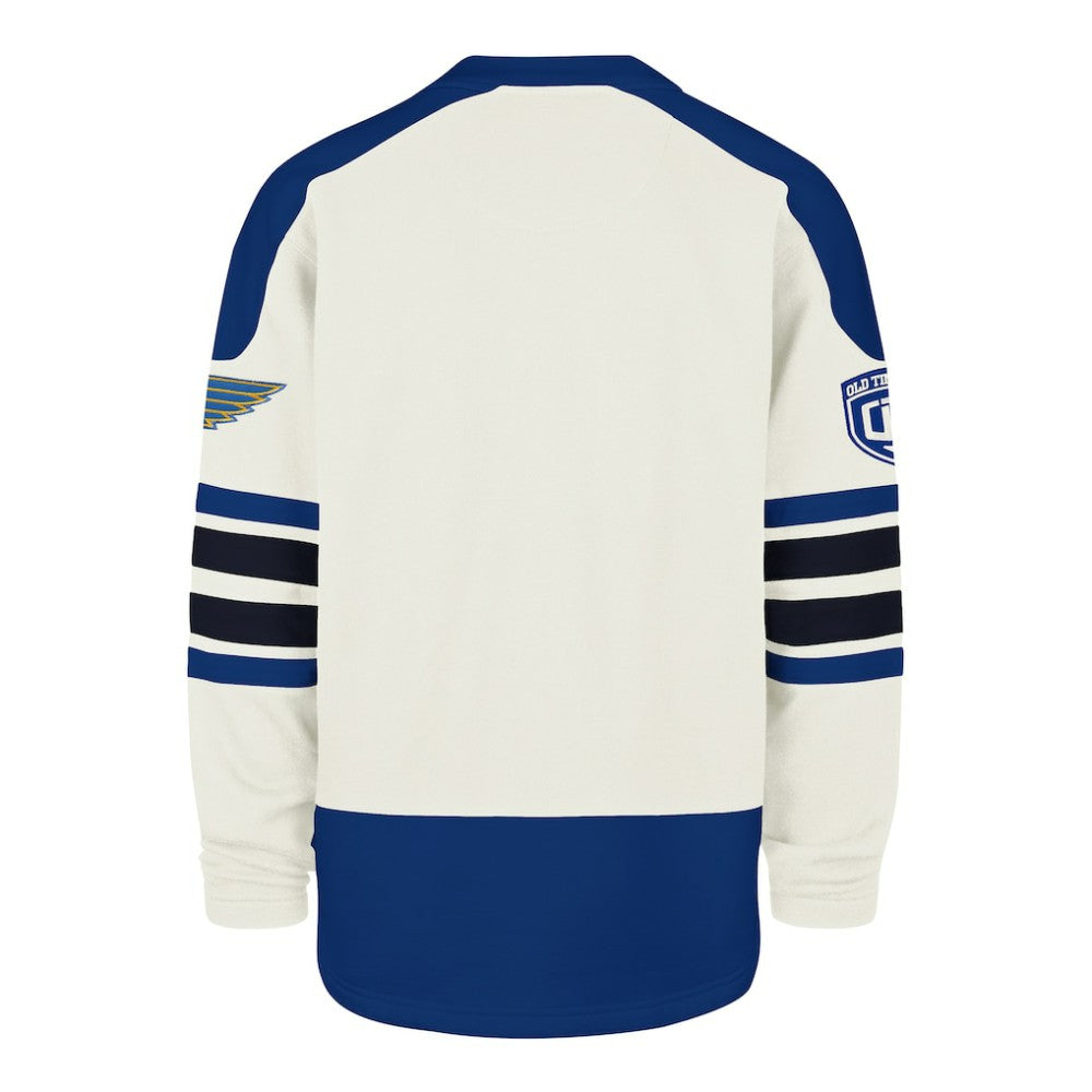 St. Louis Blues '47 Pond Hockey Trio Eternal Lacer Sweatshirt - Cream - NHL 203760208
