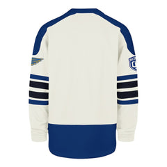 St. Louis Blues '47 Pond Hockey Trio Eternal Lacer Sweatshirt - Cream - NHL 203760208