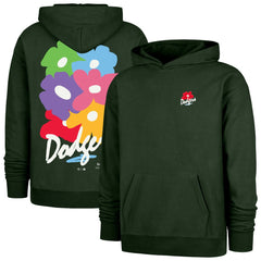 Los Angeles Dodgers '47 Gallery Foundation Hoodie - Dark Green - 47 brand Lifestyle
